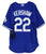 Clayton Kershaw Los Angeles Dodgers Signed Autographed Blue #22 Jersey Heritage Authentication COA