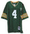Brett Favre Green Bay Packers Signed Autographed Green #4 Jersey PAAS COA