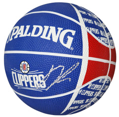 Danilo Gallinari Los Angeles Clippers Signed Autographed Spalding Clippers Logo Mini Basketball