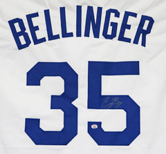 Cody Bellinger Los Angeles Dodgers Signed Autographed White #35 Custom Jersey PAAS COA