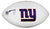 Eli Manning New York Giants Signed Autographed White Panel Logo Football PAAS COA