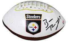 Ben Roethlisberger Pittsburgh Steelers Signed Autographed Logo Mini Football PAAS COA