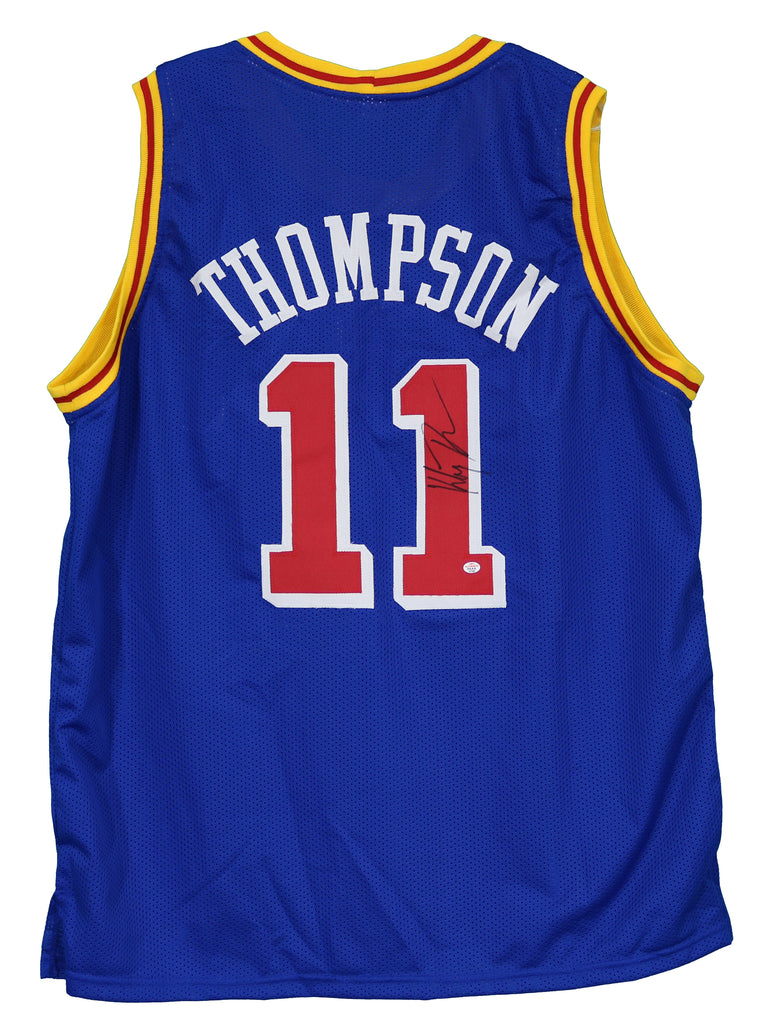 Klay Thompson Golden State Warriors Signed Autographed Custom Jersey –