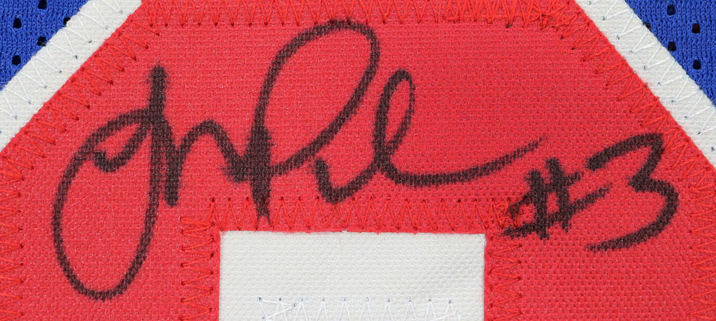 Jordan Poole Autographed Golden State Blue Swingman Jersey - BAS