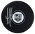 Anze Kopitar Los Angeles Kings Signed Autographed Kings Logo NHL Hockey Puck Global COA with Display Holder