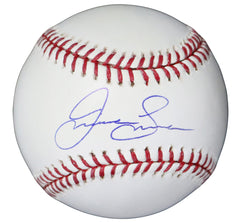 Jordan Lyles Kansas City Royals Signed Autographed Rawlings Official Major League Baseball Tristar COA with Display Holder