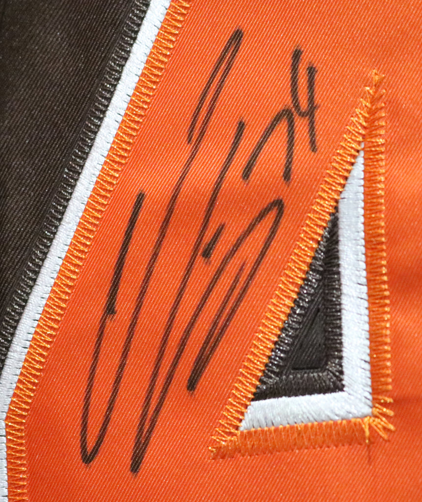 Cleveland Browns Cam Erving #74 Nike NFL Jersey Signed ELITE