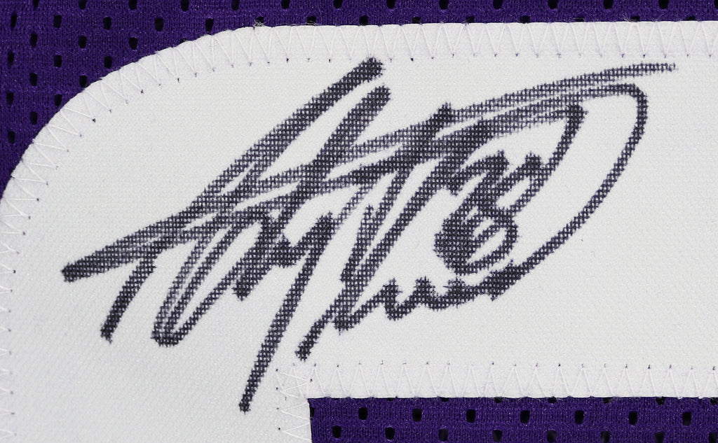 Adrian Peterson Minnesota Vikings Signed Purple #28 Custom Jersey