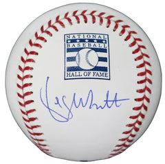 George Brett Kansas City Royals Signed Autographed Rawlings Hall of Fame Official Major League Baseball with UV Display Holder Global COA