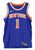 Obi Toppin New York Knicks Signed Autographed Blue #1 Jersey USA Sports Marketing COA