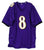 Lamar Jackson Baltimore Ravens Signed Autographed Purple #8 Custom Jersey PAAS COA