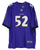Ray Lewis Baltimore Ravens Signed Autographed Purple #52 Jersey PAAS COA