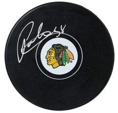 Patrick Kane Signed Autographed Chicago Blackhawks Logo NHL Hockey Puck Global COA