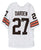 Thom Darden Cleveland Browns Signed Autographed White #27 Custom Jersey Five Star Grading COA