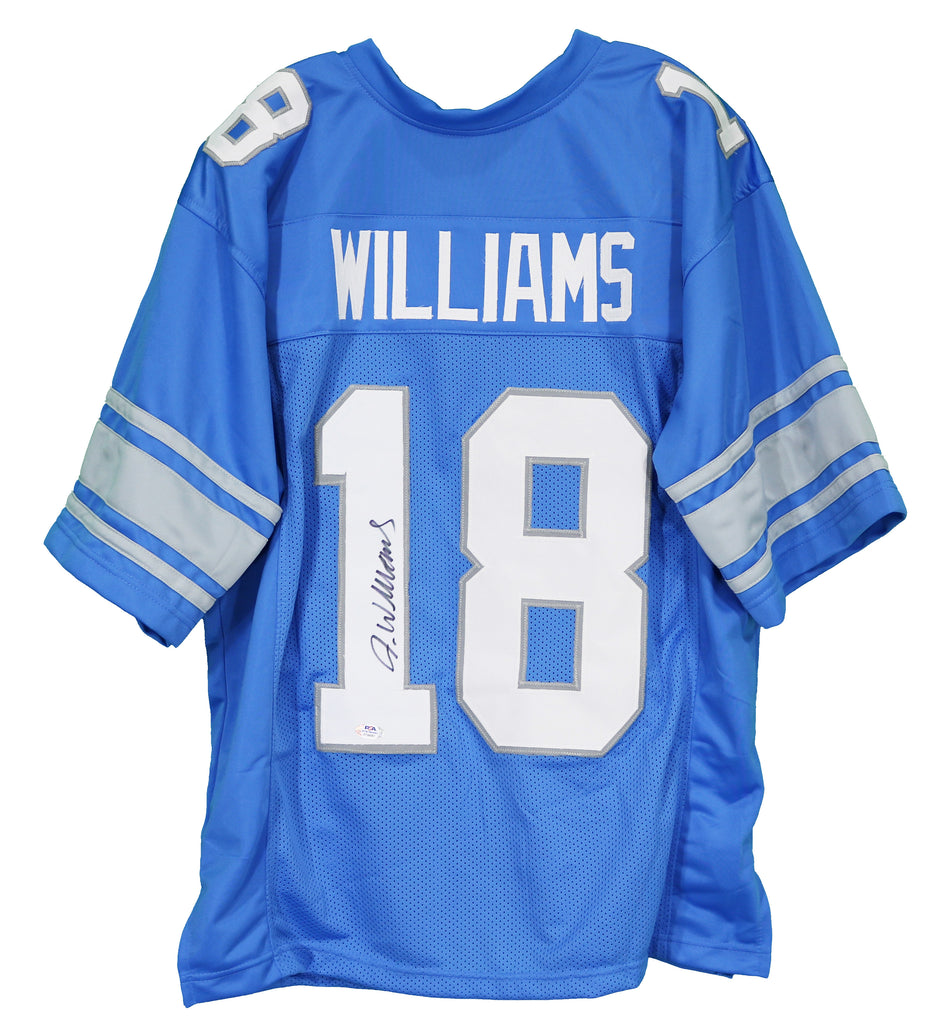 Jameson Williams Signed Jersey (PSA COA)