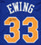Patrick Ewing New York Knicks Signed Autographed Blue #33 Custom Jersey PAAS COA