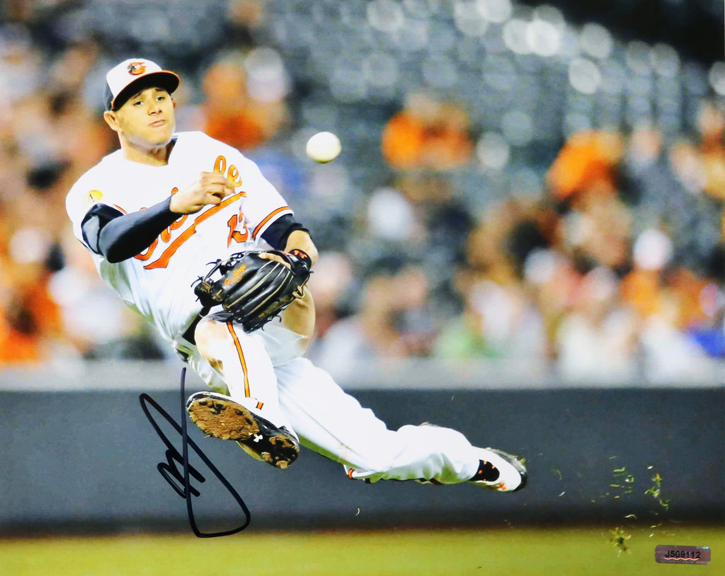 Manny Machado Baltimore Orioles Signed Autographed 8x10 Photo –