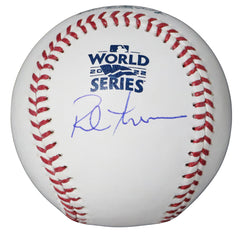Rob Thomson Philadelphia Phillies Signed Autographed 2022 World Series Official Baseball JSA Witnessed COA with Display Holder
