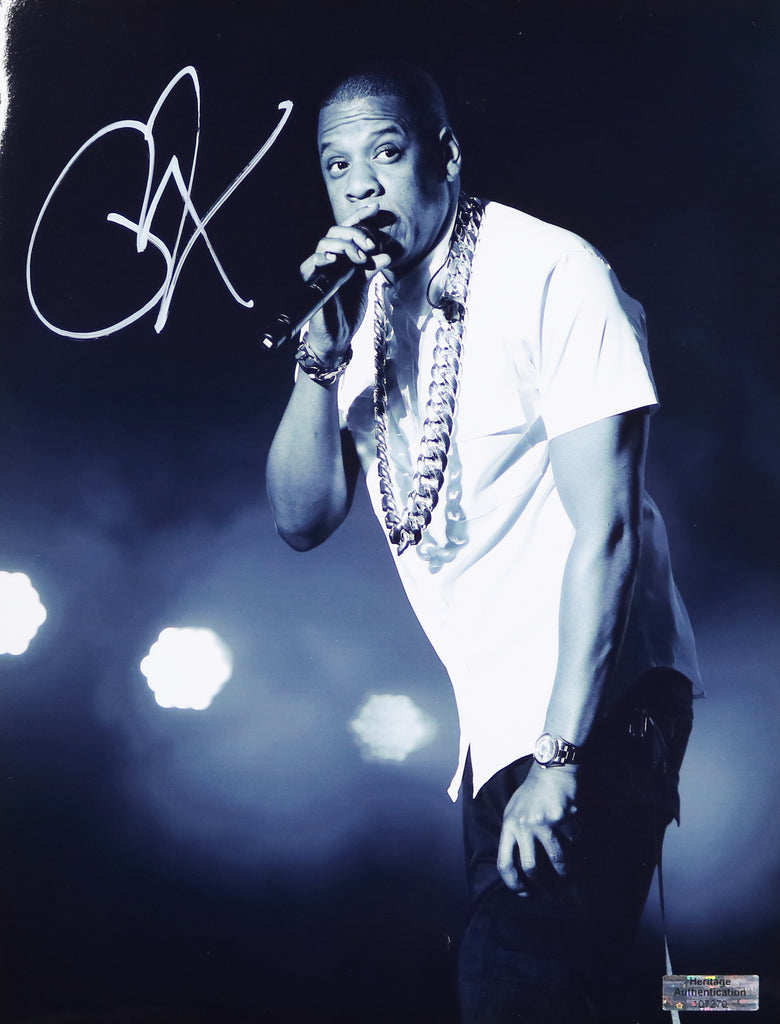 Jay-Z Rapper Signed Autographed 8-1/2x11 Photo – Sports-Autographs.com