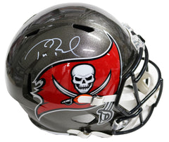 Tom Brady Tampa Bay Buccaneers Signed Autographed Full Size Replica Speed Helmet Fanatics Certification