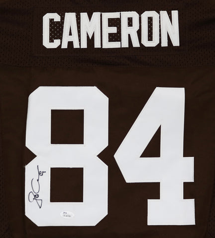 Jordan Cameron Cleveland Browns Signed Autographed Brown #84 Jersey JSA COA