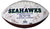 Seattle Seahawks 2016 Team Signed Autographed White Panel Logo Football Authenticated Ink COA Wilson Sherman Chancellor