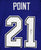Brayden Point Tampa Bay Lightning Signed Autographed Blue #21 Custom Pointer Jersey JSA Witnessed COA
