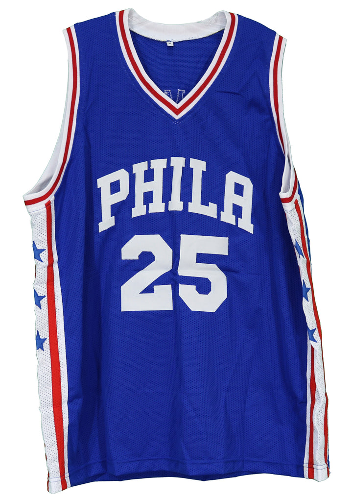 Ben Simmons Philadelphia 76ers Signed Blue #25 Custom Jersey PAAS