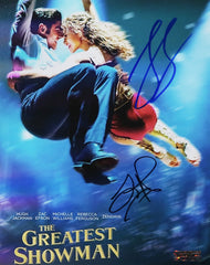 Zac Efron and Zendaya Signed Autographed 8" x 10" The Greatest Showman Photo Heritage Authentication COA
