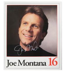 Joe Montana San Francisco 49ers Signed Autographed Magazine Five Star Grading COA