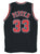Scottie Pippen Chicago Bulls Signed Autographed Black #33 Custom Jersey PAAS COA
