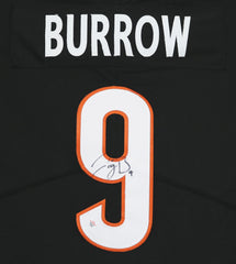 Joe Burrow Cincinnati Bengals Signed Autographed Black #9 Jersey PAAS COA