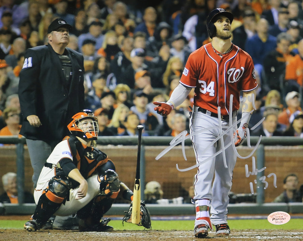 Bryce Harper Washington Nationals Signed Autographed 8x10 Photo ...