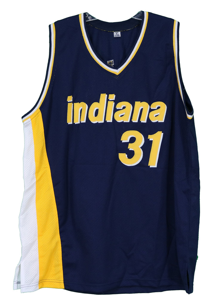 Custom Team White Basketball Authentic Red Throwback Jersey Navy
