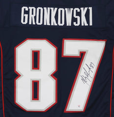 Rob Gronkowski / Autographed Tampa Bay Buccanneers White Custom Jersey