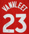 Fred VanVleet Toronto Raptors Signed Autographed Red #23 Jersey PSA COA