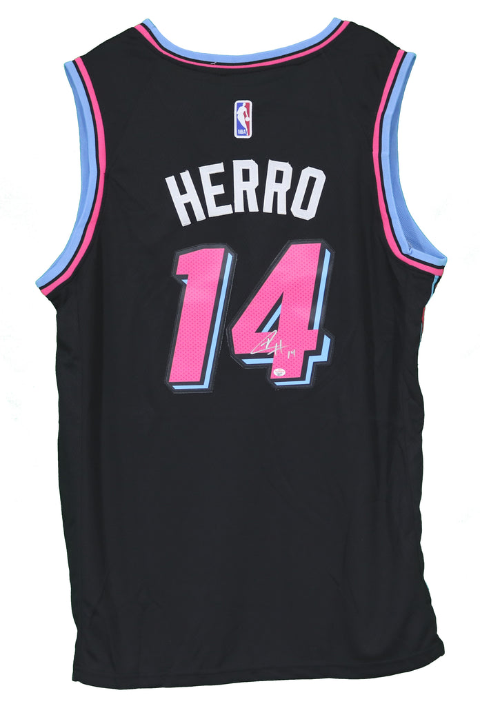 Tyler Herro Miami Heat Signed Black Jersey (JSA COA) 2019 1st Round Pk  Kentucky