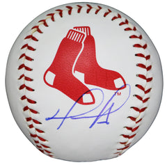 David Ortiz Boston Red Sox Signed Autographed Rawlings Official Major League Logo Baseball Global COA with Display Holder