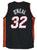 Shaquille O'Neal Miami Heat Signed Autographed Black #34 Custom Jersey PAAS COA