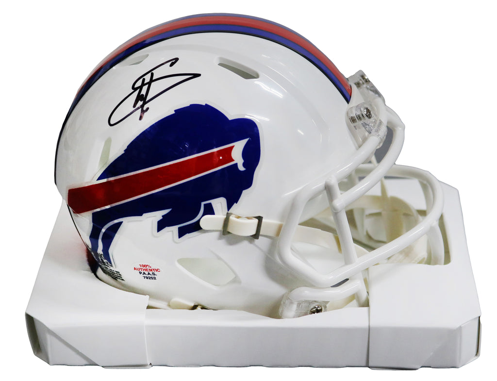Stefon Diggs Signed Buffalo Bills Speed Flash NFL Mini Helmet