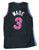Dwyane Wade Miami Heat Signed Autographed City Edition Black #3 Custom Jersey PAAS COA