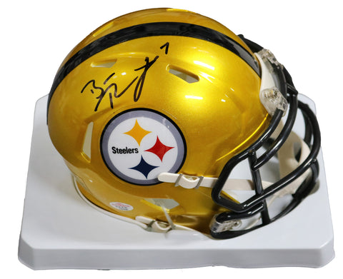 Ben Roethlisberger Pittsburgh Steelers Signed Autographed Flash Speed Mini Helmet PAAS COA