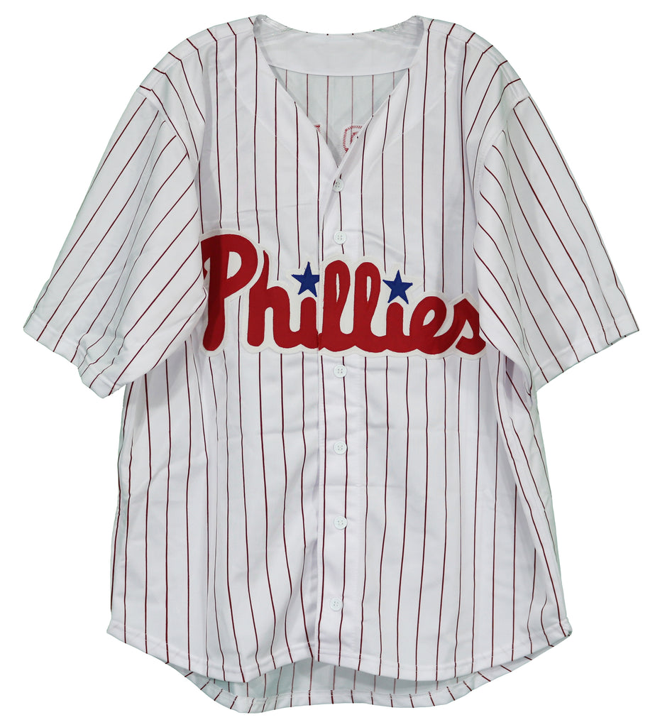 Bryce Harper Autographed Authentic White Phillies Jersey