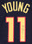 Trae Young Atlanta Hawks Signed Autographed Black #11 Custom Jersey PAAS COA