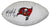 Rob Gronkowski Tampa Bay Buccaneers Signed Autographed White Panel Logo Football PAAS COA
