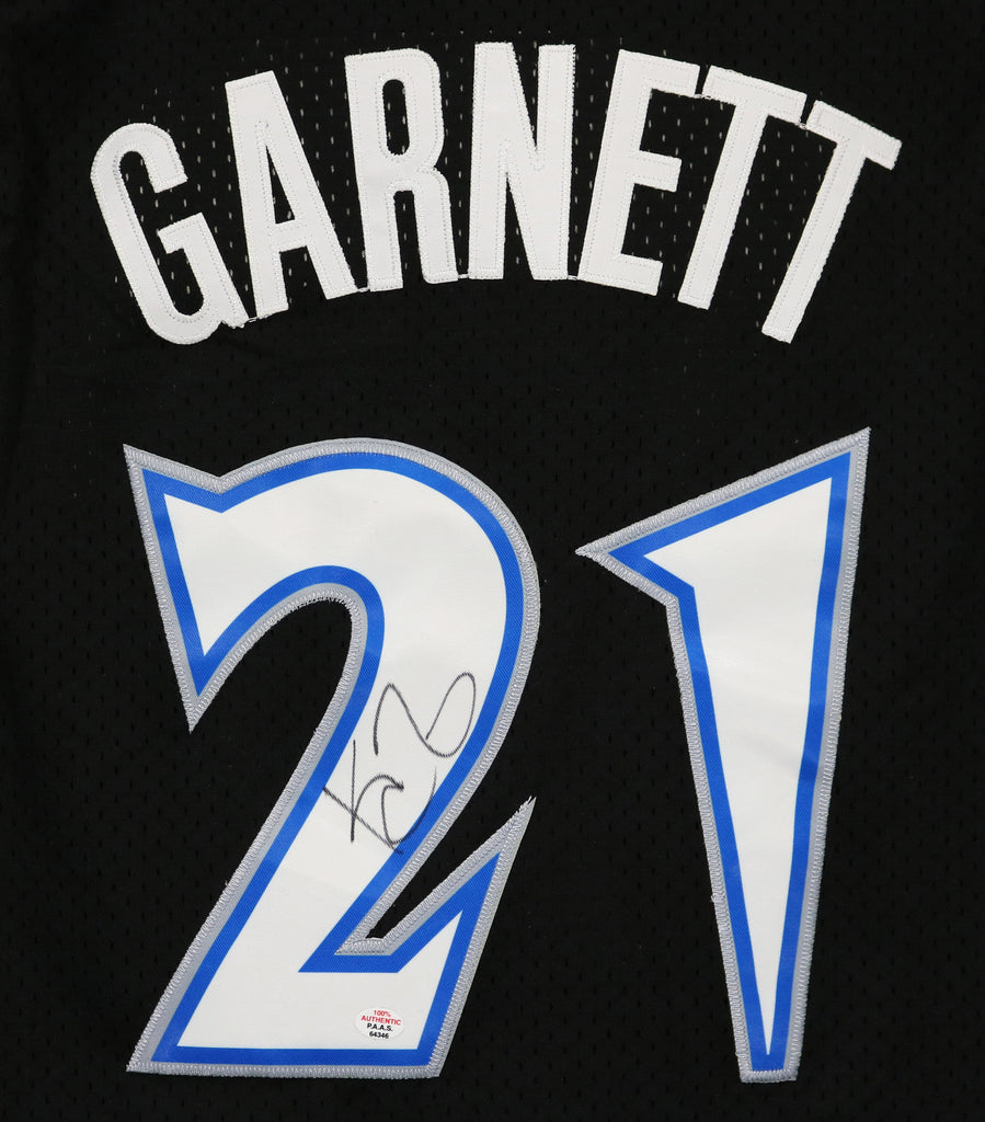 Kevin Garnett Jersey  Minnesota Timberwolves Black Jersey