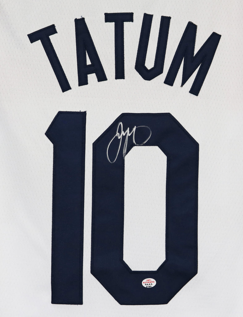 signed tatum jersey