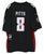 Kyle Pitts Atlanta Falcons Signed Autographed Black #8 Jersey PAAS COA