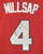 Paul Millsap Atlanta Hawks Signed Autographed Red #4 Jersey JSA COA