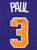 Chris Paul Phoenix Suns Signed Autographed Purple #3 Jersey PAAS COA